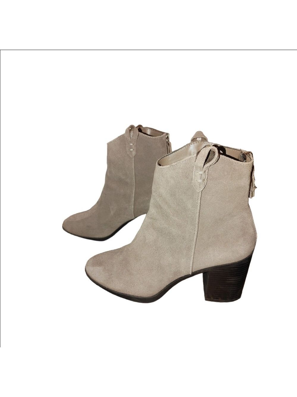 Mia Rhys Suede Booties Size 9